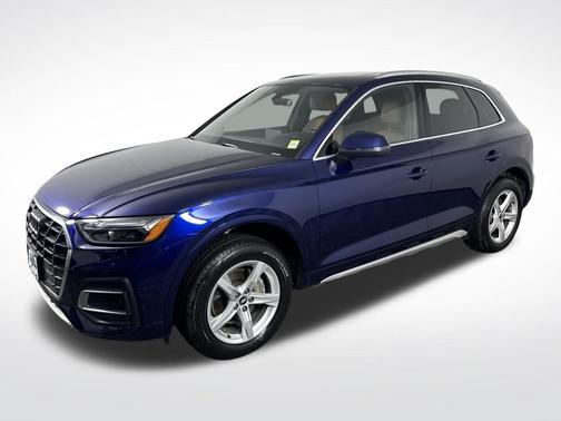 Blue Metallic 2021 Audi Q5 45 Premium