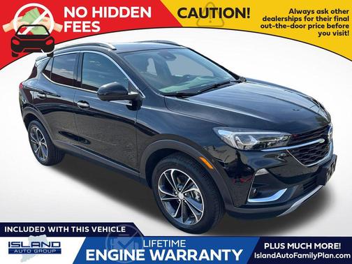 Ebony Twilight Metallic 2023 Buick Encore GX Essence