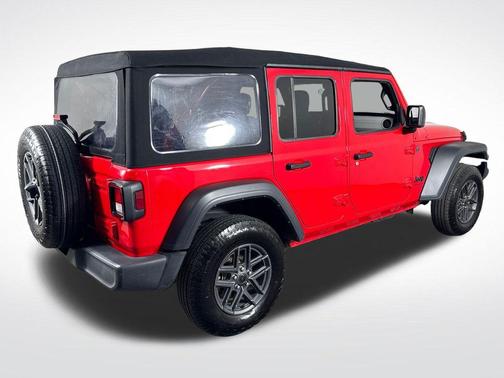 Firecracker Red Clearcoat 2024 Jeep Wrangler Sport