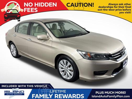 Tan 2015 Honda Accord EX