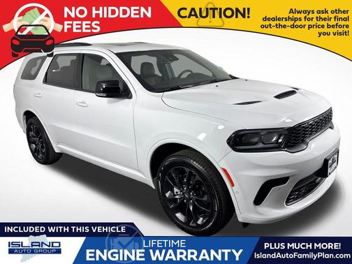 White Knuckle Clearcoat 2024 Dodge Durango GT Premium AWD
