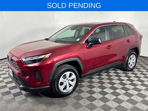 Ruby Flare Pearl 2025 Toyota RAV4 LE