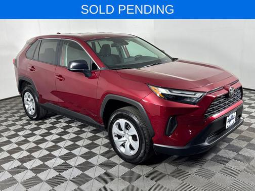 Ruby Flare Pearl 2025 Toyota RAV4 LE