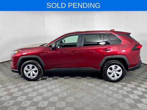 Ruby Flare Pearl 2025 Toyota RAV4 LE