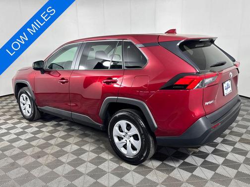 Ruby Flare Pearl 2025 Toyota RAV4 LE