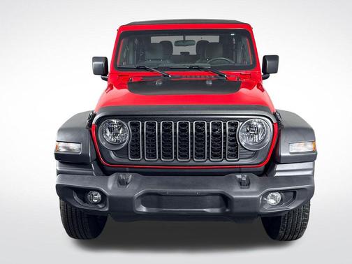 Firecracker Red Clearcoat 2025 Jeep Wrangler Sport