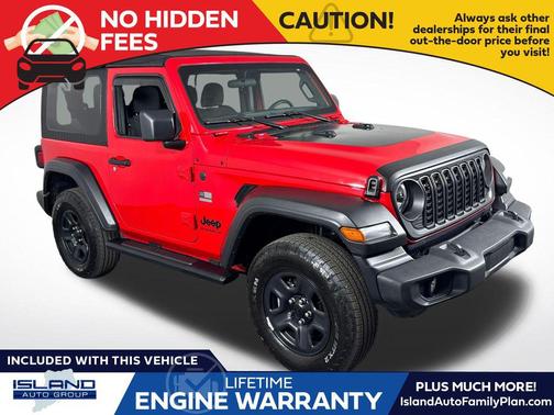 Firecracker Red Clearcoat 2025 Jeep Wrangler Sport