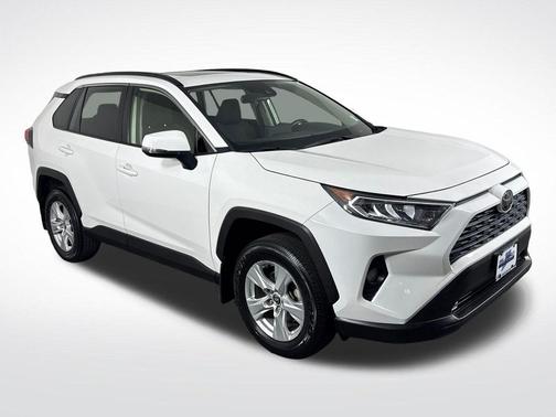 Super White 2021 Toyota RAV4 XLE