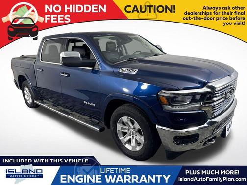 Patriot Blue Pearlcoat 2022 RAM 1500 Laramie