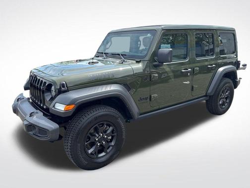 Sarge Green Clearcoat 2022 Jeep Wrangler Willys