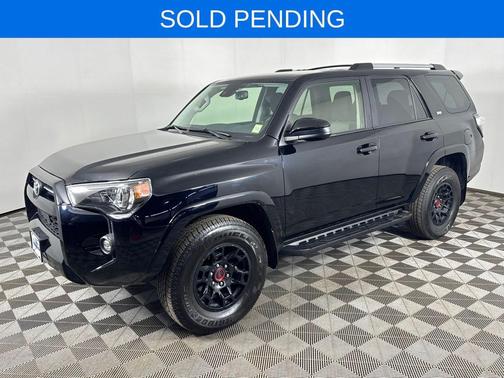 Midnight Black Metallic 2023 Toyota 4Runner SR5