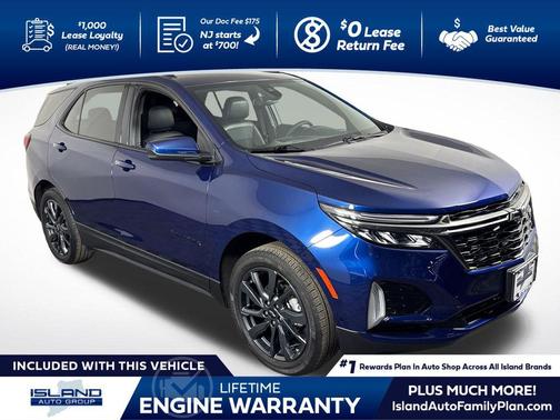 Blue Glow Metallic 2023 Chevrolet Equinox AWD RS