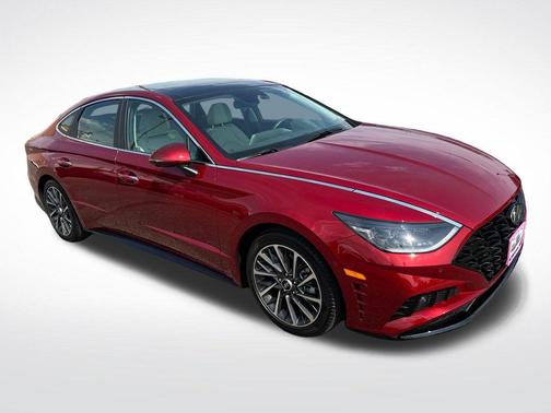 Ultimate Red 2023 Hyundai SONATA Limited