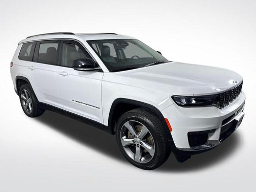 Bright White Clearcoat 2021 Jeep Grand Cherokee L Limited