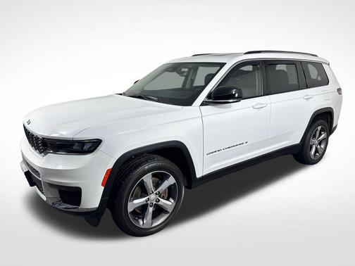 Bright White Clearcoat 2021 Jeep Grand Cherokee L Limited