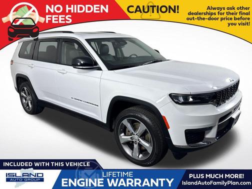 Bright White Clearcoat 2021 Jeep Grand Cherokee L Limited
