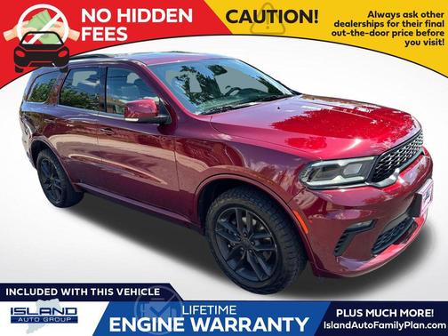 Octane Red Pearlcoat 2022 Dodge Durango GT Plus