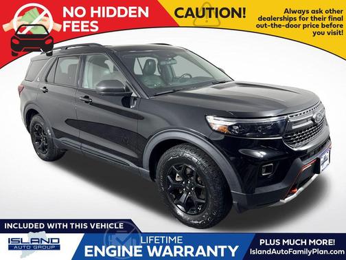 Agate Black Metallic 2022 Ford Explorer Timberline