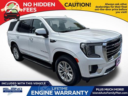 White Frost Tricoat 2023 GMC Yukon SLT