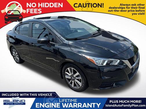 Super Black Metallic 2020 Nissan Versa 1.6 SV
