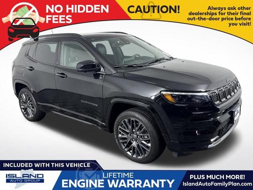 Diamond Black Crystal Pearlcoat 2023 Jeep Compass High Altitude