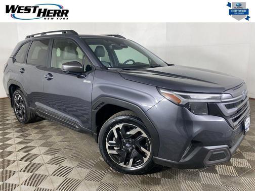 Gray Metallic 2025 Subaru Forester Hybrid Limited
