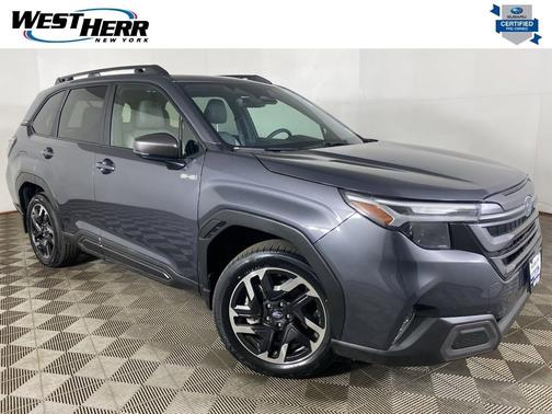 Gray 2025 Subaru Forester Hybrid Limited