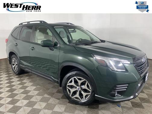 Green 2023 Subaru Forester Premium