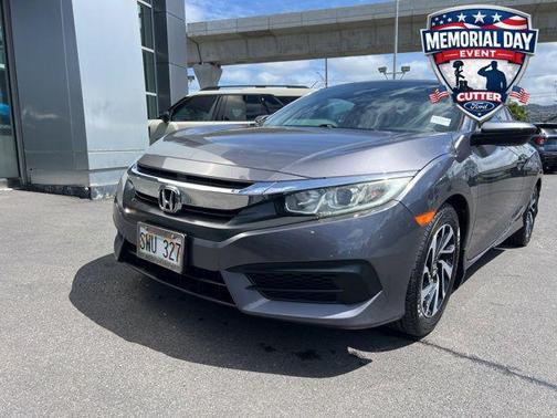 Silver 2016 Honda Civic LX-P