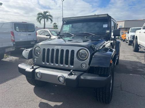 Black Clearcoat 2015 Jeep Wrangler Unlimited Freedom Edition SUV