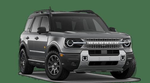 Carbonized Gray Metallic 2026 Ford Bronco Sport Badlands