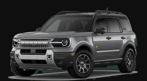 Carbonized Gray Metallic 2026 Ford Bronco Sport Badlands