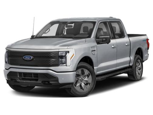Iconic Silver Metallic 2025 Ford F-150 Lightning XLT Truck