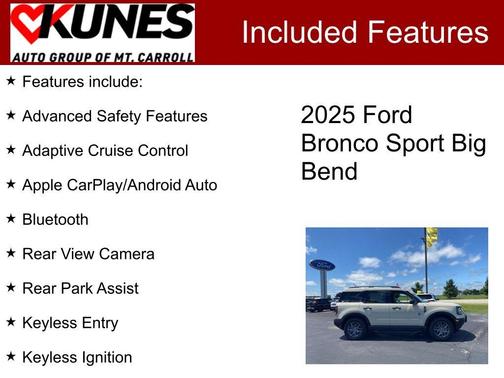 2025 Ford Bronco Sport Big Bend