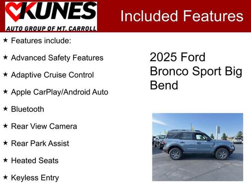 2025 Ford Bronco Sport Big Bend