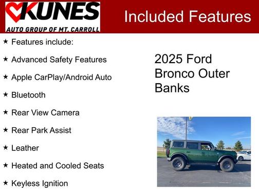 2025 Ford Bronco Outer Banks