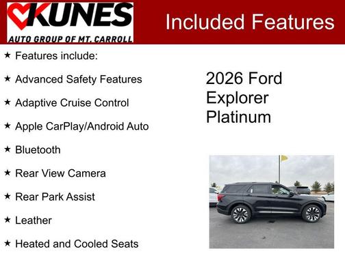 2026 Ford Explorer Platinum