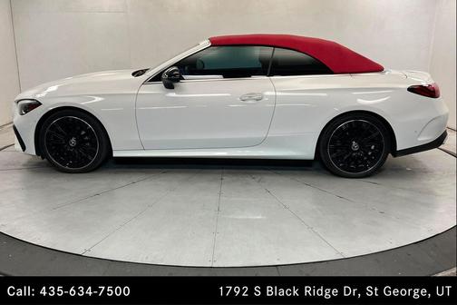 Polar White 2024 Mercedes-Benz CLE 300 4MATIC Cabriolet