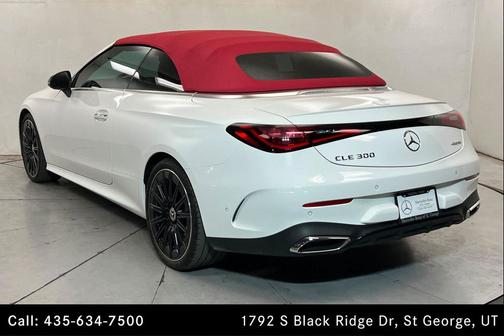 Polar White 2024 Mercedes-Benz CLE 300 4MATIC Cabriolet