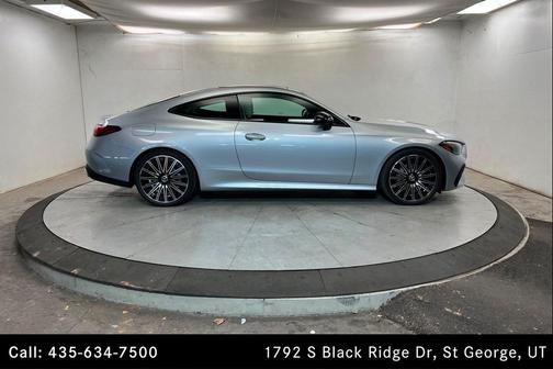 Cirrus Silver Metallic 2026 Mercedes-Benz CLE 300 4MATIC Coupe