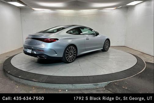 Cirrus Silver Metallic 2026 Mercedes-Benz CLE 300 4MATIC Coupe