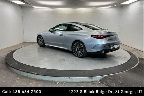 Cirrus Silver Metallic 2026 Mercedes-Benz CLE 300 4MATIC Coupe