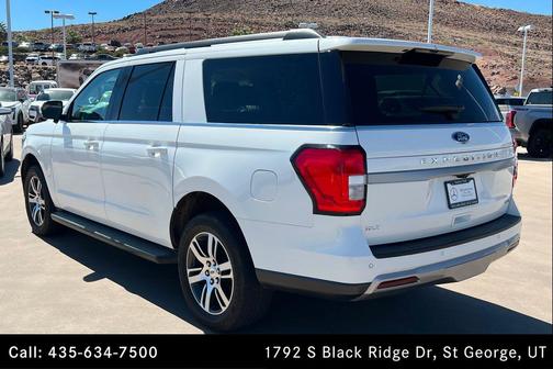 Star White Metallic Tri-Coat 2024 Ford Expedition Max XLT