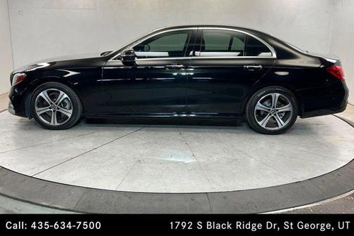 Black 2018 Mercedes-Benz E-Class 4MATIC