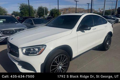 Polar White 2021 Mercedes-Benz GLC 300 4MATIC Coupe