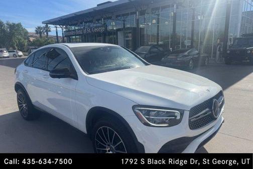 Polar White 2021 Mercedes-Benz GLC 300 4MATIC Coupe