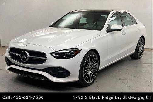 Polar White 2026 Mercedes-Benz C-Class C 300 4MATIC
