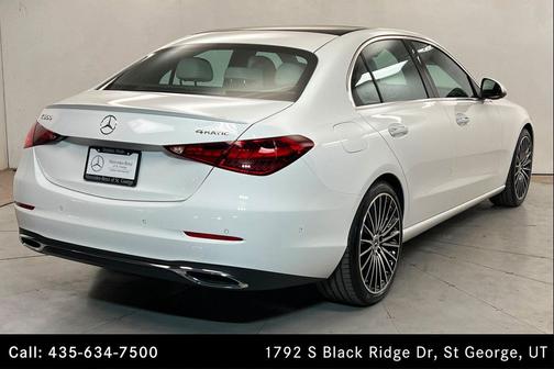 Polar White 2026 Mercedes-Benz C-Class C 300 4MATIC