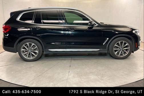 Jet Black 2019 BMW X3 xDrive30i