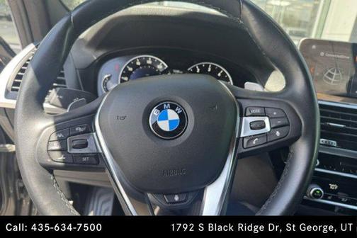 Jet Black 2019 BMW X3 xDrive30i